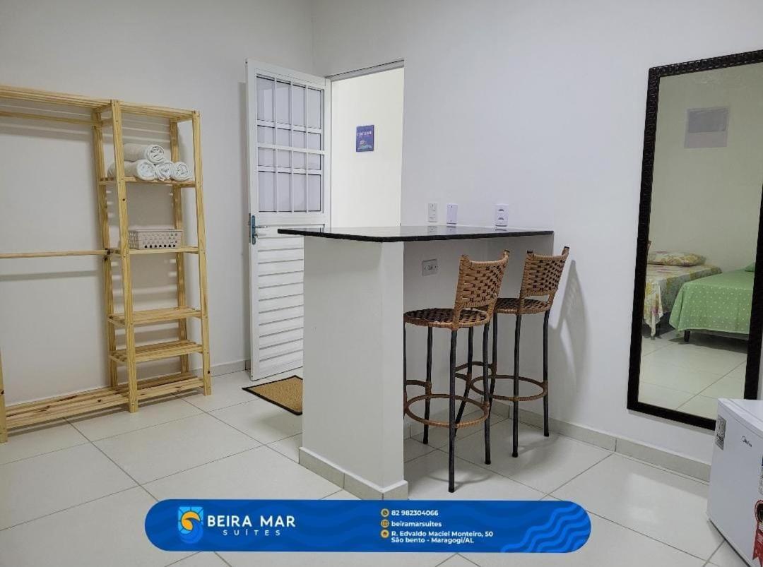 Pousada Beira Mar Suites Sao Bento Maragogi Luaran gambar
